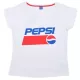 Pepsi White női rövid póló, felső S