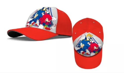 Sonic a sündisznó Rings gyerek baseball sapka 52 cm