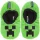 Minecraft Creeper gyerek téli papucs 35/36