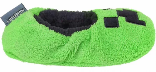 Minecraft Creeper gyerek téli papucs 37/38