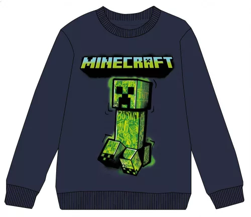 Minecraft Green Menace gyerek pulóver 12 év / 152 cm