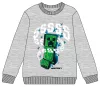Minecraft Grey gyerek pulóver 10 év / 140 cm
