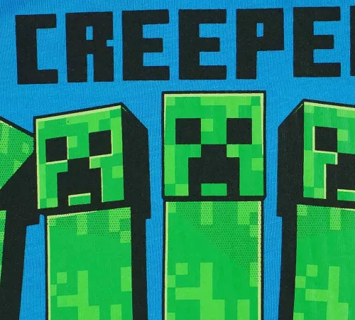 Minecraft Alpha gyerek rövid pizsama 6 év / 116 cm