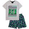 Minecraft Creeper Dreams gyerek rövid pizsama 8 év / 128 cm