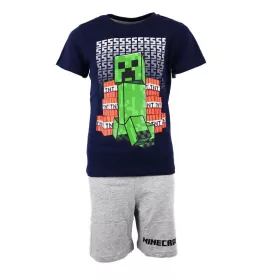 Minecraft TNT Blast gyerek rövid pizsama 10 év / 140 cm