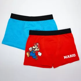   Super Mario Come On gyerek boxeralsó 2 darab/csomag 10 év / 140 cm