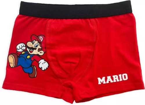 Super Mario Come On gyerek boxeralsó 2 darab/csomag 6 év / 116 cm