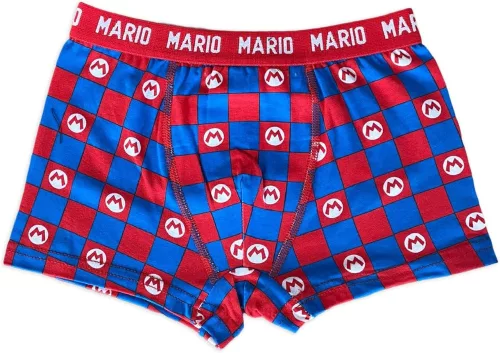 Super Mario Power gyerek boxeralsó 2 darab/csomag 8 év / 128 cm