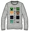 Minecraft Lineup gyerek hosszú ujjú póló, felső 9 év / 134 cm