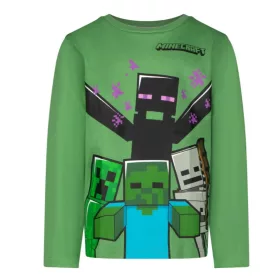   Minecraft Mobs gyerek hosszú ujjú póló, felső 12 év / 152 cm
