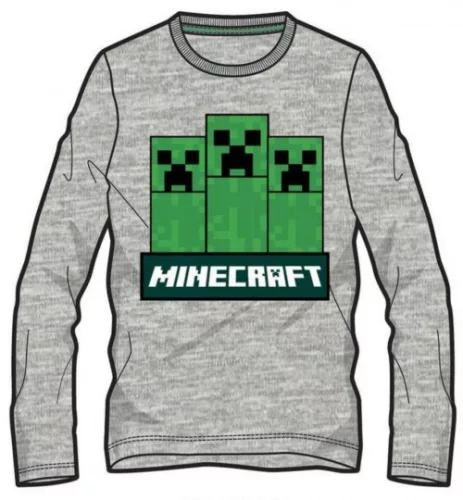 Minecraft Trio gyerek hosszú ujjú póló, felső 10 év / 140 cm