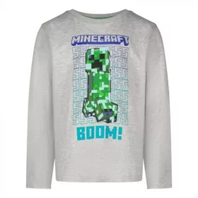   Minecraft Boom gyerek hosszú ujjú póló, felső 10 év / 140 cm