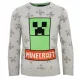 Minecraft Grey gyerek kötött pulóver 9 év / 134 cm