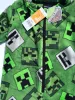 Minecraft Emerald gyerek hosszú pizsama, overál 7 - 8 év / 122 - 128 cm