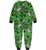 Minecraft Emerald gyerek hosszú pizsama, overál 9 - 10 év / 134 - 140 cm