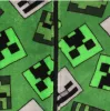 Minecraft Emerald gyerek hosszú pizsama, overál 9 - 10 év / 134 - 140 cm