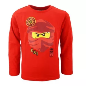   Lego Ninjago Red gyerek hosszú ujjú póló, felső 4 év / 104 cm