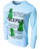 Minecraft Creeper gyerek hosszú ujjú póló, felső 12 év / 152 cm