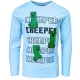 Minecraft Creeper gyerek hosszú ujjú póló, felső 6 év / 116 cm