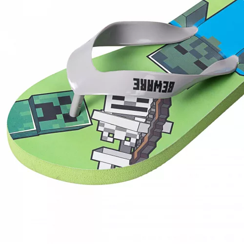 Minecraft Beware gyerek papucs, Flip-Flop 33/34