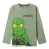 Lego Ninjago Battle Green gyerek hosszú ujjú póló, felső 4 év / 104 cm