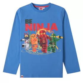   Lego Ninjago Be Ninja Blue gyerek hosszú ujjú póló, felső 5 év / 110 cm