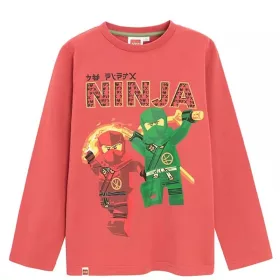   Lego Ninjago Be Ninja Red gyerek hosszú ujjú póló, felső 4 év / 104 cm