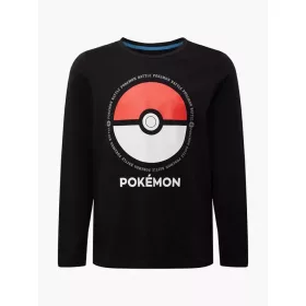   Pokémon Battle gyerek hosszú ujjú póló, felső 13 év / 158 cm