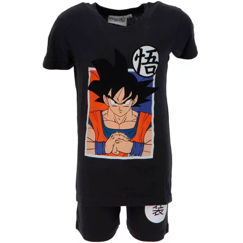 Dragon Ball Saiyan Black gyerek rövid pizsama 6 év / 116 cm