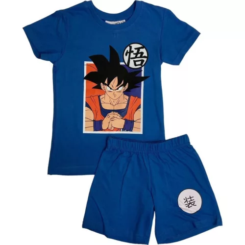 Dragon Ball Saiyan Blue gyerek rövid pizsama 7 év / 122 cm