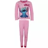 Disney Lilo és Stitch, A csillagkutya Scrump Light Pink gyerek hosszú pizsama 4 év / 104 cm