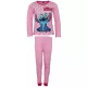 Disney Lilo és Stitch, A csillagkutya Scrump Light Pink gyerek hosszú pizsama 5 év / 110 cm