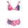 Disney Lilo és Stitch, A csillagkutya Hibiscus Pink gyerek fürdőruha, bikini 5 - 6 év / 110 - 116 cm
