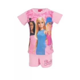 Barbie Trendy Light Pink gyerek rövid pizsama 4 év / 98 cm