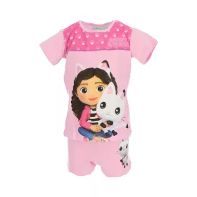   Gabi babaháza Pandy Paws Light Pink gyerek rövid pizsama 3 év / 98 cm