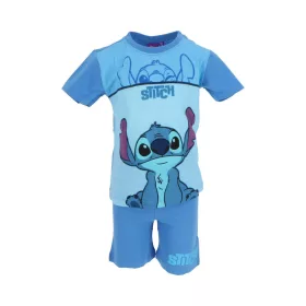   Disney Lilo és Stitch, A csillagkutya Sweet Light Blue gyerek rövid pizsama 8 év / 128 cm