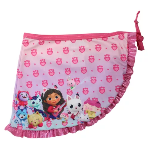 Gabi babaháza Pandy gyerek fürdőruha és sarong szett 7 - 8 év / 122 - 128 cm