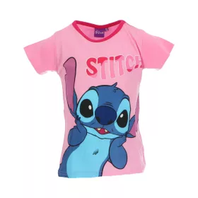   Disney Lilo és Stitch, A csillagkutya Surprised Light Pink gyerek rövid póló, felső 5 év / 110  cm
