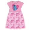 Disney Lilo és Stitch, A csillagkutya Pink Leaf gyerek nyári ruha 2 év / 92 cm