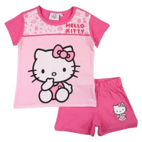 Hello Kitty Cutie Pink gyerek rövid pizsama 8 év / 128 cm