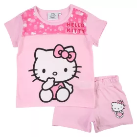   Hello Kitty Cutie Light Pink gyerek rövid pizsama 6 év / 116 cm