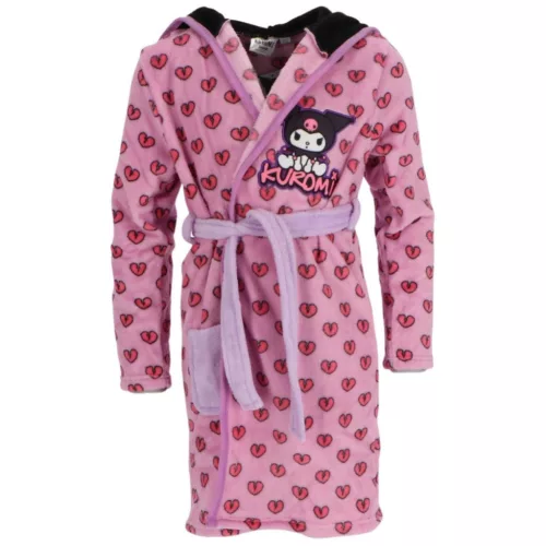 Hello Kitty Kuromi gyerek köntös 5 - 6 év / 110 - 116 cm
