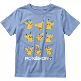   Pokémon Fun Squad Light Blue gyerek rövid póló, felső 3 év / 98 cm