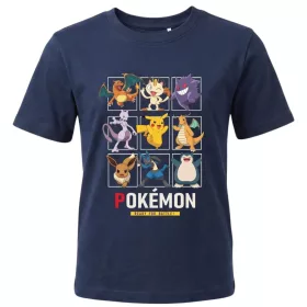   Pokémon Fun Squad Blue gyerek rövid póló, felső 3 év / 98 cm