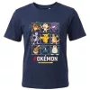 Pokémon Fun Squad Blue gyerek rövid póló, felső 4 év / 104 cm