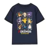 Pokémon Fun Squad Blue gyerek rövid póló, felső 4 év / 104 cm