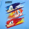 Sonic a sündisznó Speed Rush Light Blue gyerek rövid póló, felső 4 év / 104 cm