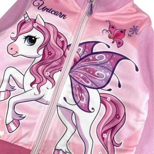 Unikornis Pink gyerek melegítő, jogging szett 7 év / 122 cm