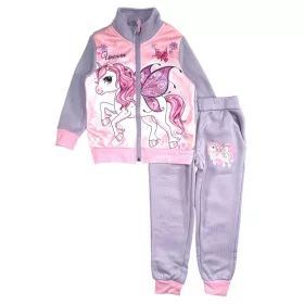   Unikornis Purple gyerek melegítő, jogging szett 8 év / 128 cm