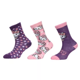 Hello Kitty Purple gyerek zokni 23/26